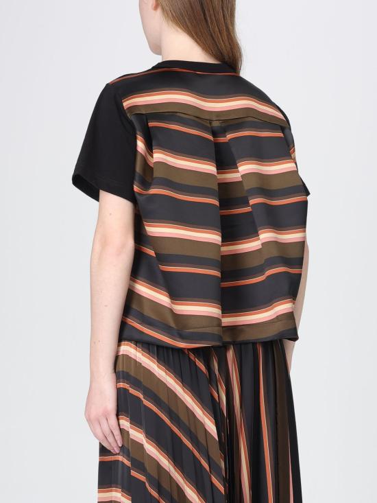 26SS 사카이 반팔 티셔츠 2608378 727 Kaki - SACAI