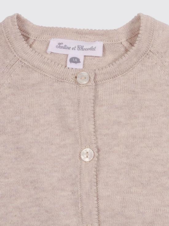 26SS [키즈] 타티네쇼콜라 풀오버 CC18020 62 Beige - TARTINE ET CHOCOLAT