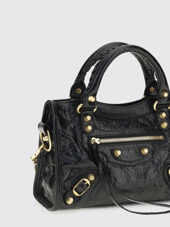 26SS 발렌시아가 르 시티 미니백 806395210F6 1000 Black - BALENCIAGA