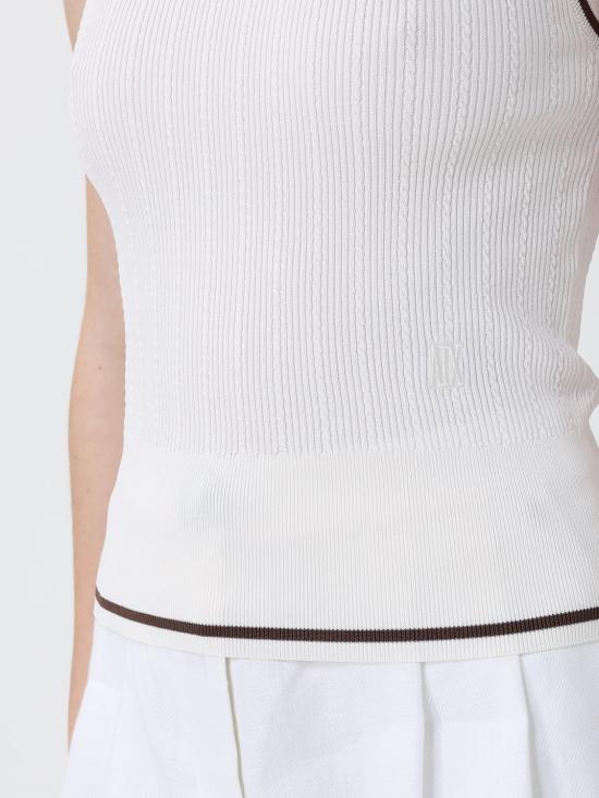 26SS 알마니 탑 XW002243AF10352 U1003 White - ARMANI