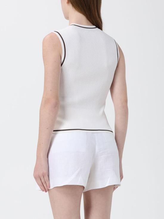 26SS 알마니 탑 XW002243AF10352 U1003 White - ARMANI
