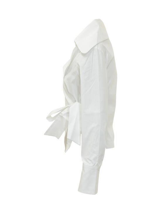 26SS 발로사 블라우스 BA740 WHITE - BALOSSA