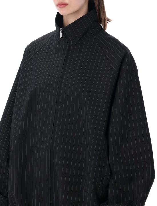 26SS 더프랭키샵 자켓 JAFS21073863 BLACK PIN BLACK PIN STRIPE - THE FRANKIE SHOP