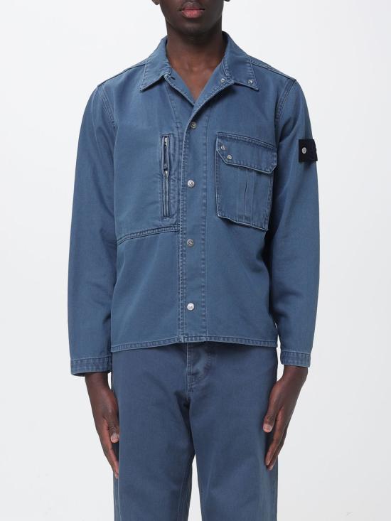 26SS 스톤 아일랜드 셔츠 1200001S0J18 V0021 Indigo