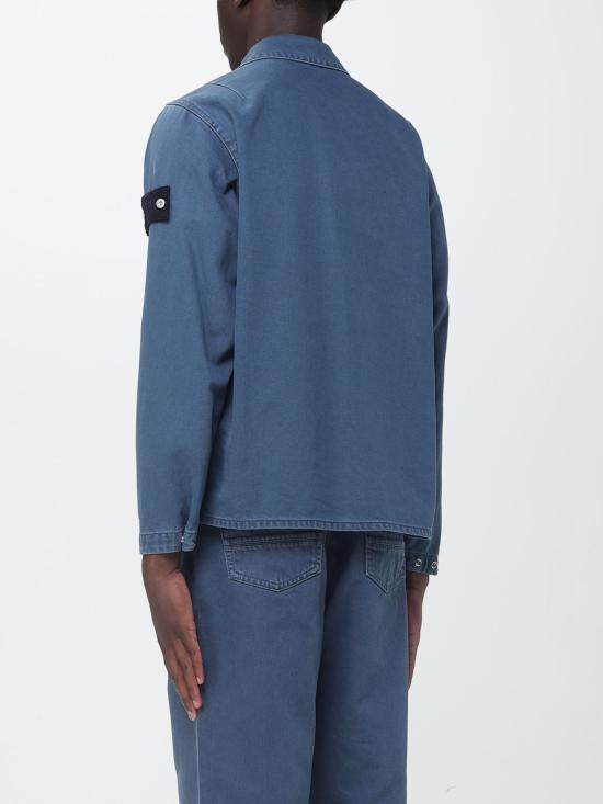 26SS 스톤 아일랜드 셔츠 1200001S0J18 V0021 Indigo - STONE ISLAND
