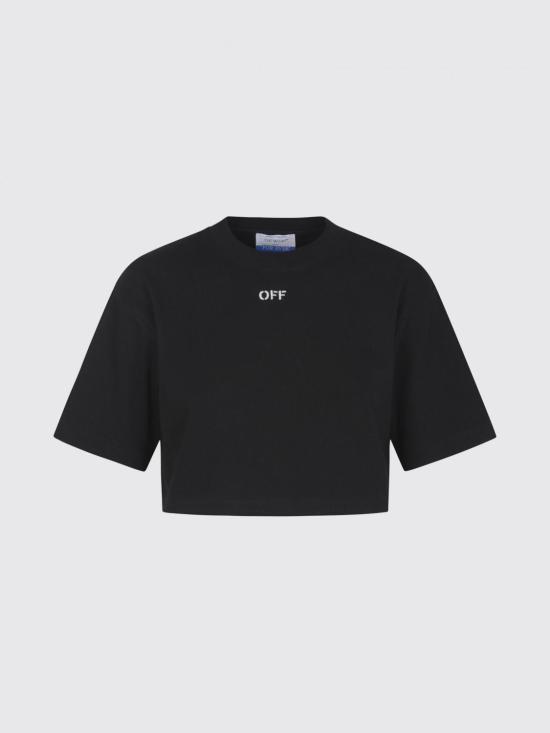 26SS 오프화이트 반팔 티셔츠 2AA081C99JER004 W003 Black 1 - OFF WHITE