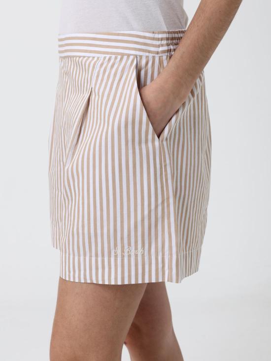 26SS 세인트바쓰 숏팬츠 AMN0001 00724L Beige - MC2 SAINT BARTH