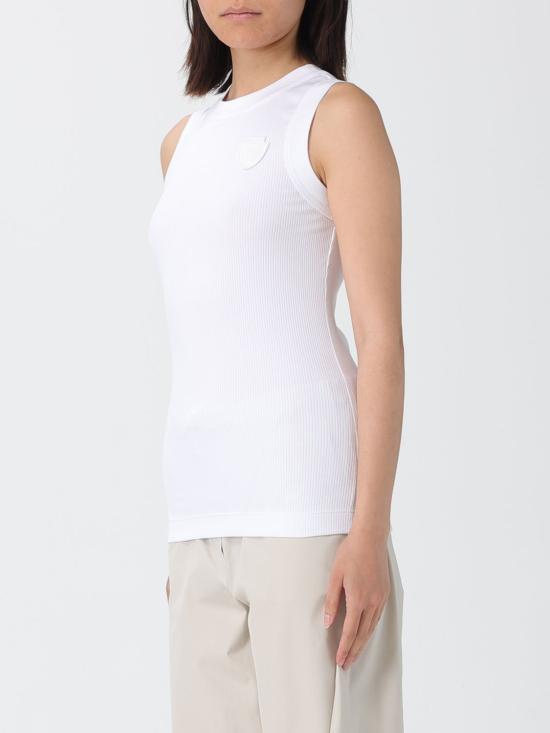 26SS 브루넬로 쿠치넬리 탑 MG902VT100 C159 White - BRUNELLO CUCINELLI