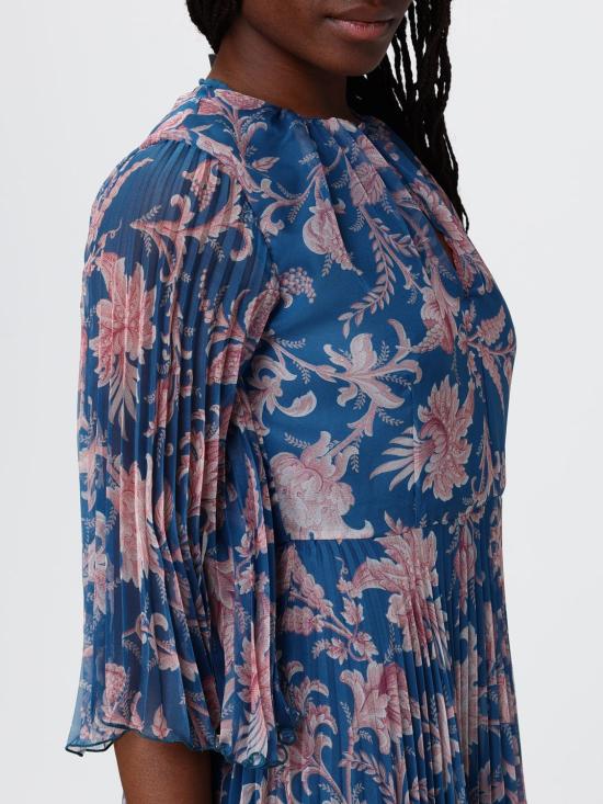 26SS 에트로 롱 원피스 WRHA0592AKH58 X0888 Blue - ETRO