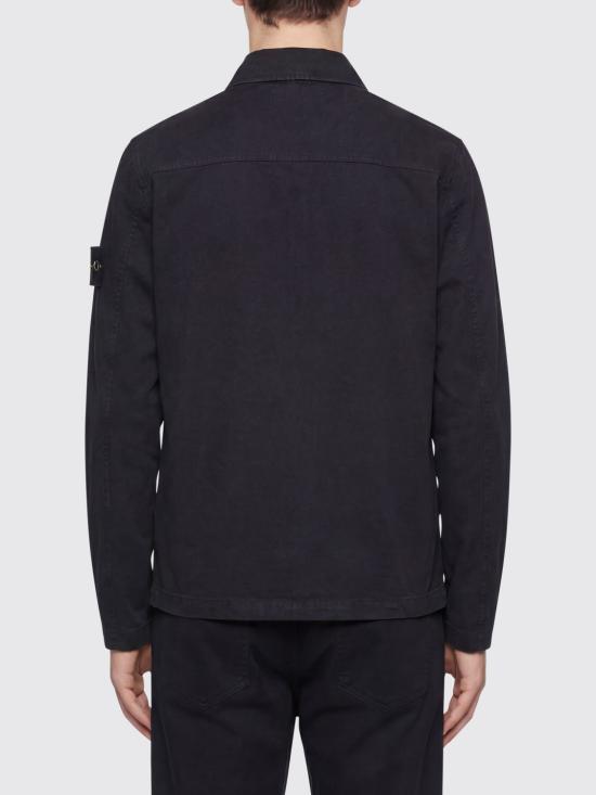 26SS 스톤 아일랜드 셔츠 1200001S0004 V0129 Black - STONE ISLAND