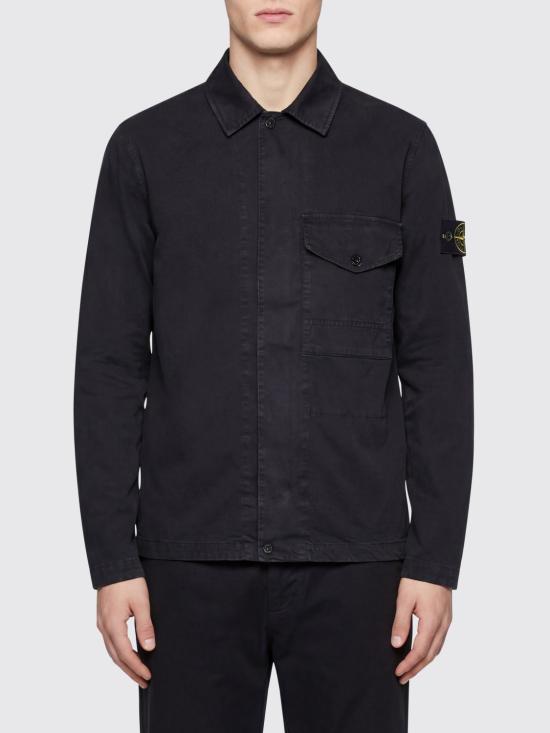 26SS 스톤 아일랜드 셔츠 1200001S0004 V0129 Black