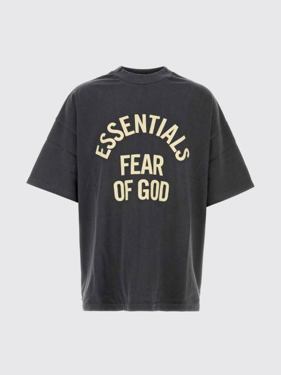 26SS 피어오브갓 반팔 티셔츠 125SP262001F FADED Black - FEAR OF GOD