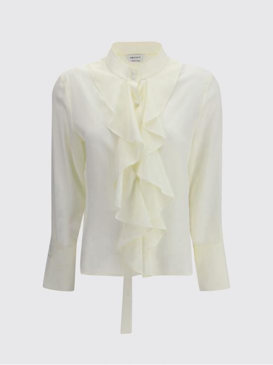 26SS 알렉산더 맥퀸 블라우스 857844QBADT 9311 White - ALEXANDER MCQUEEN
