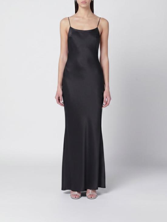 26SS 안다마네 롱 원피스 T190130ATNP229 BLK Black