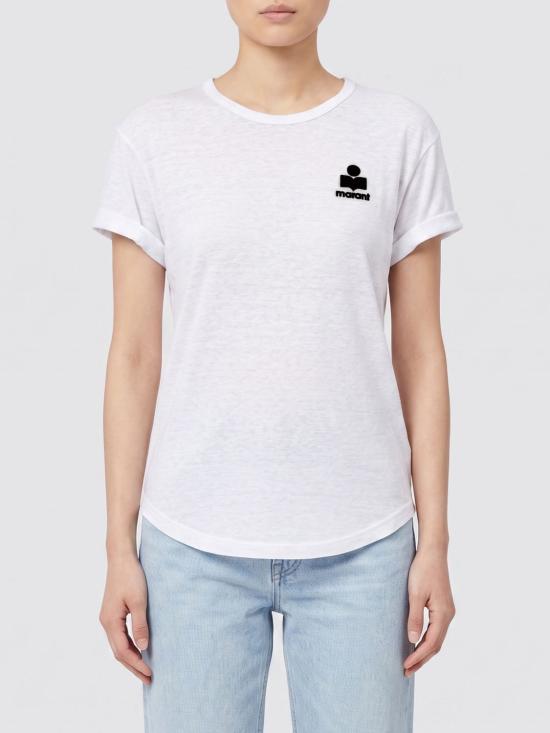 26SS 이자벨마랑에뚜왈 반팔 티셔츠 TS0315FAA1N09E 20WH White