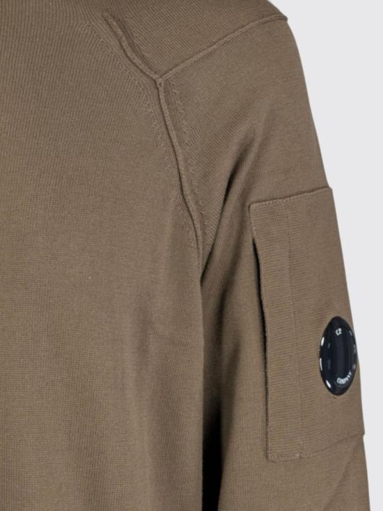 26SS 씨피 컴퍼니 코튼 씨 아일랜드 크루넥 렌즈 니트 20CMKN183A110560A 683 Green - C.P. COMPANY