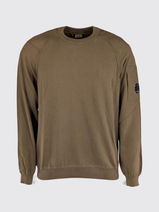 26SS 씨피 컴퍼니 코튼 씨 아일랜드 크루넥 렌즈 니트 20CMKN183A110560A 683 Green - C.P. COMPANY