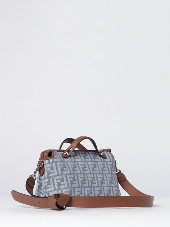 26SS 펜디 바이 더 웨이 소프트 미디움 백 8BL155AUT4 F1SXP Gnawed Blue - FENDI