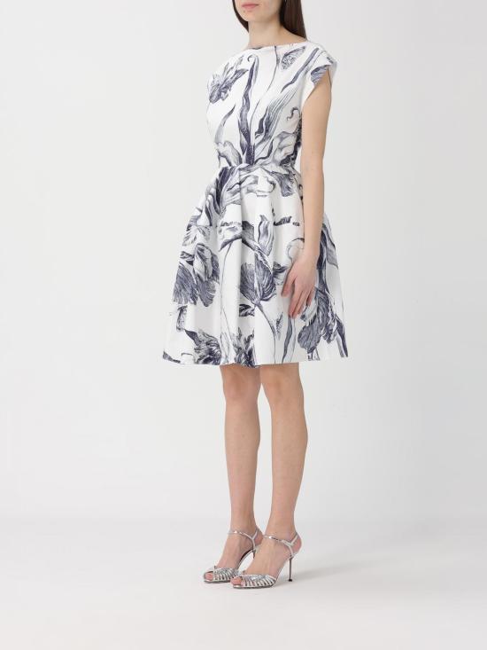 26SS 에르뎀 롱 원피스 PS26D19051069002 BOTANICALENGRAVINGIVORY White - ERDEM