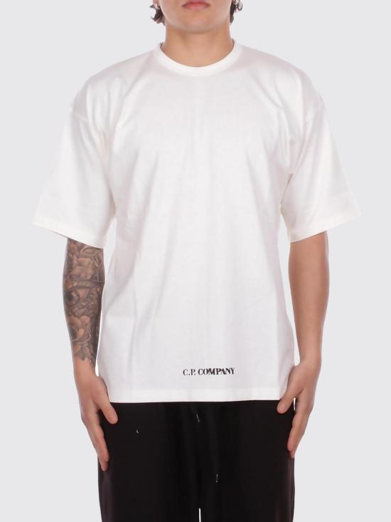 26SS 씨피 컴퍼니 반팔 티셔츠 20CMTS213A006057O 103 White