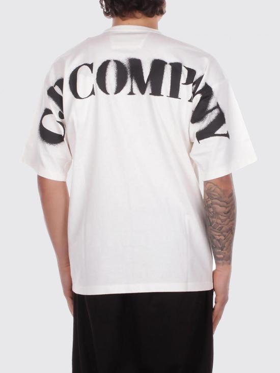 26SS 씨피 컴퍼니 반팔 티셔츠 20CMTS213A006057O 103 White - C.P. COMPANY