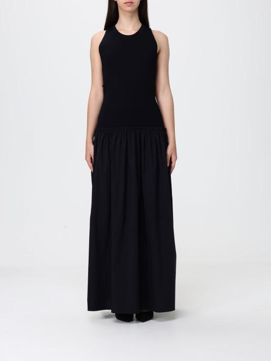 26SS 리우조 롱 원피스 WA6466MS55N 22222 Black