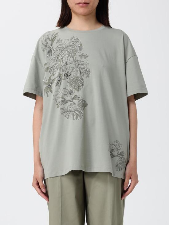 26SS 리우조 반팔 티셔츠 CA6330JS088 P9639 Green