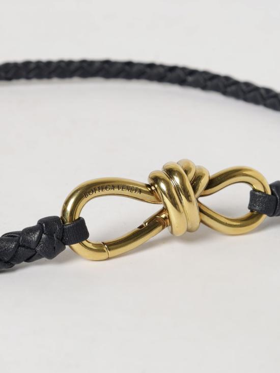 26SS 보테가베네타 레귤러 벨트 766135V0HW1 8847 Black - BOTTEGA VENETA