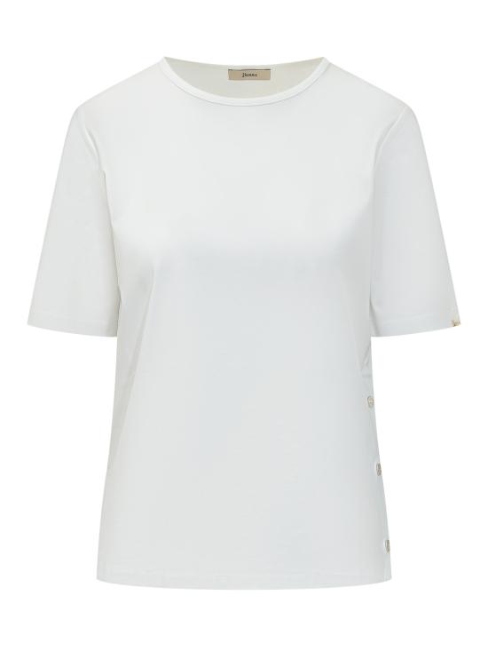 26SS 에르노 반팔 티셔츠 JG000258DM0152063 1000 BIANCO