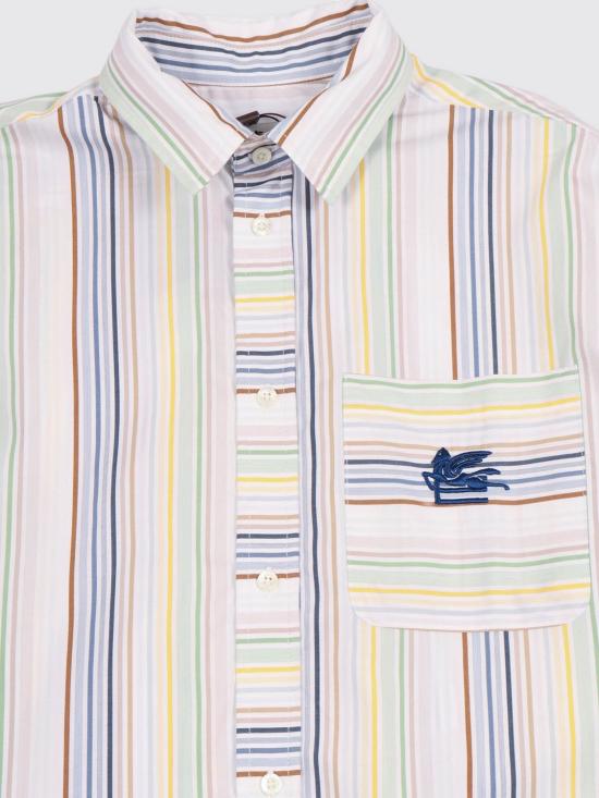 26SS [키즈] 에트로 셔츠 GY5P20Z3654 101RO Ivory - ETRO