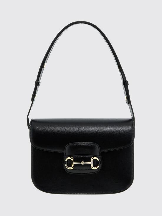 26SS 구찌 홀스빗 1955 숄더백 6022041DB0G 1000 Black