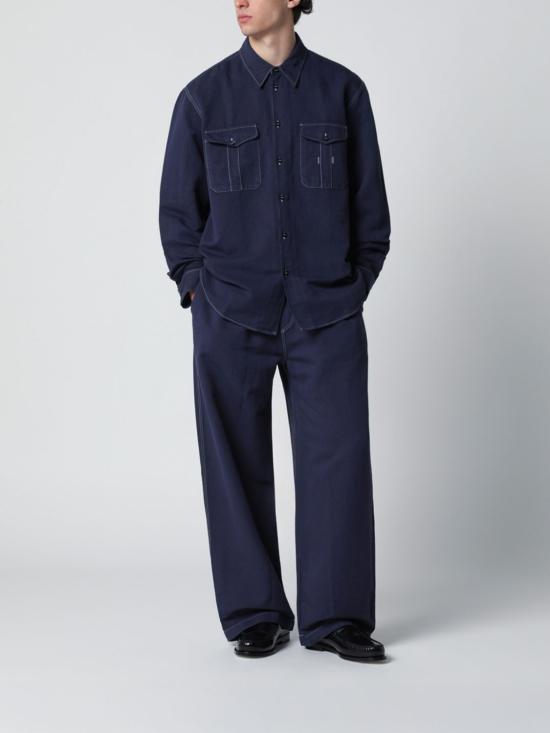 26SS 스튜디오 니콜슨 셔츠 LOUROSNM1478 IN Blue - STUDIO NICHOLSON