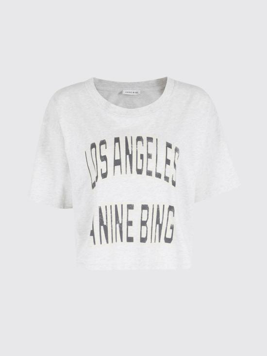 26SS 애니빙 반팔 티셔츠 A0812557 WHG1 Grey - ANINE BING