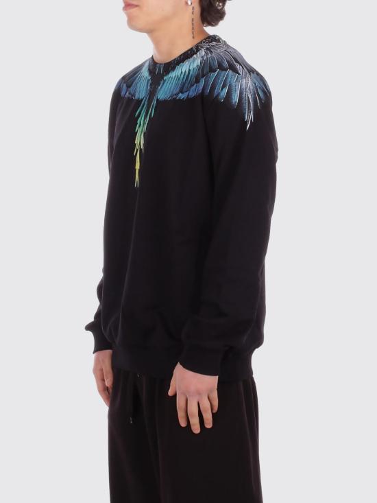 26SS 컨트리 오브 밀란 긴팔 티셔츠 S6CMMASW024 110 Black - COUNTY OF MILAN