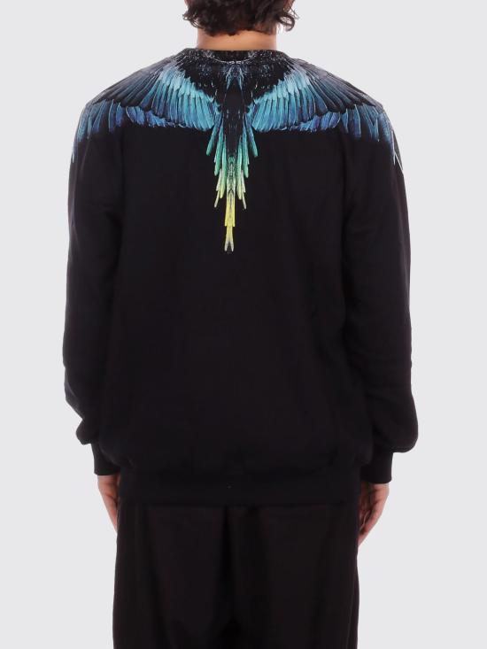 26SS 컨트리 오브 밀란 긴팔 티셔츠 S6CMMASW024 110 Black - COUNTY OF MILAN