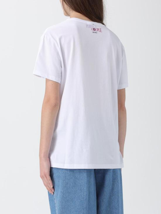 26SS 리우조 반팔 티셔츠 WA6163JS904 P9268 White - LIU JO