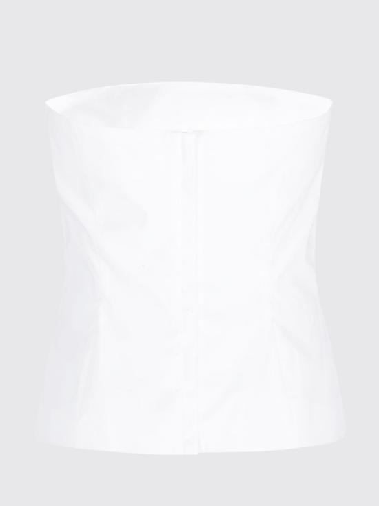 26SS 페데리카 토시 탑 41360400 01 White - FEDERICA TOSI