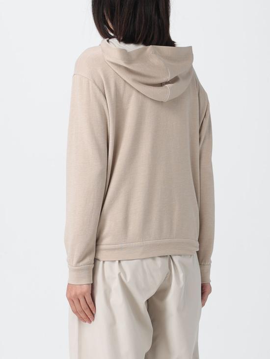 26SS 브루넬로 쿠치넬리 모닐리 지퍼루프 집업 MD828SB806 C9066 Beige - BRUNELLO CUCINELLI