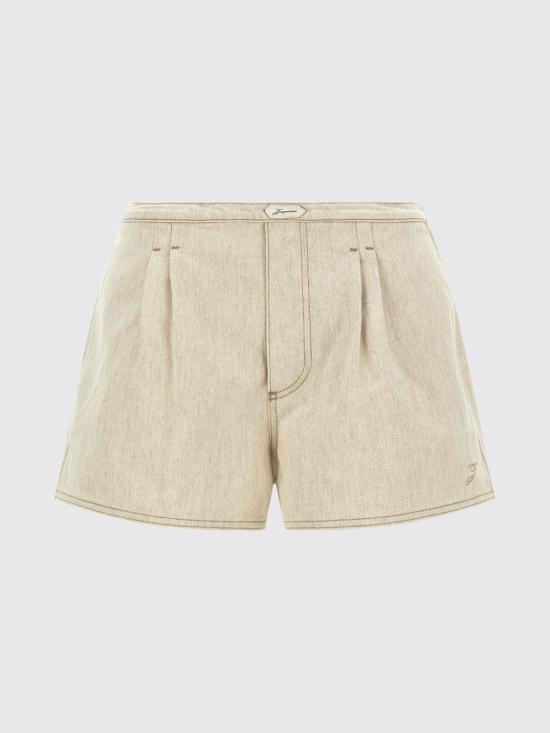 26SS 자크뮈스 숏팬츠 26ESOW00612AD00044 130 Beige - JACQUEMUS