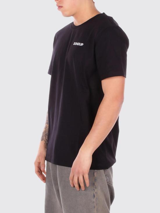 26SS 돈답 반팔 티셔츠 US198JF0309UML6 999 Black - DONDUP