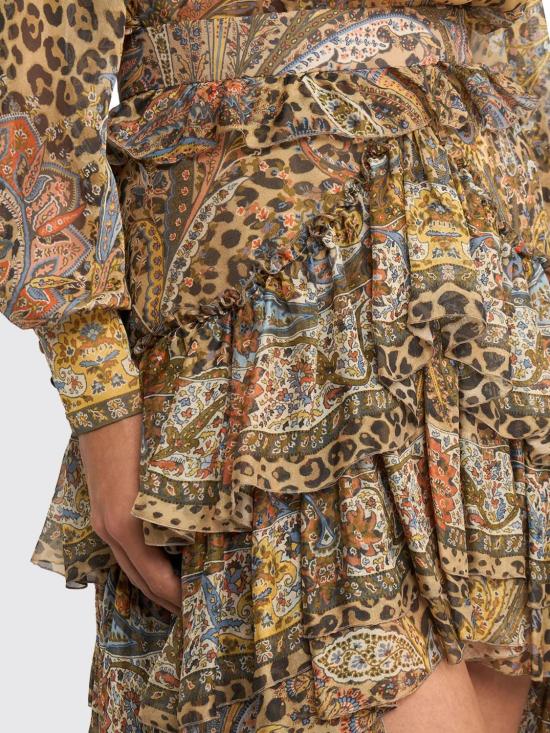 26SS 에트로 스커트 WRFA018599SP1K9 X0826 Multicolor - ETRO