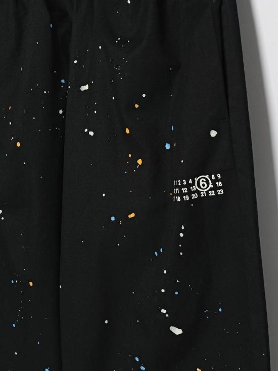26SS [키즈] MM6 메종마르지엘라 팬츠 M60953MM07B M6900 Black - MM6 MAISON MARGIELA