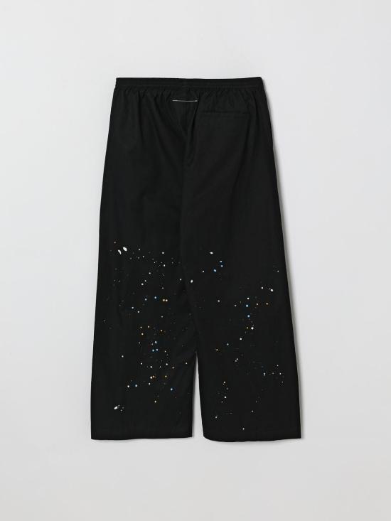 26SS [키즈] MM6 메종마르지엘라 팬츠 M60953MM07B M6900 Black - MM6 MAISON MARGIELA