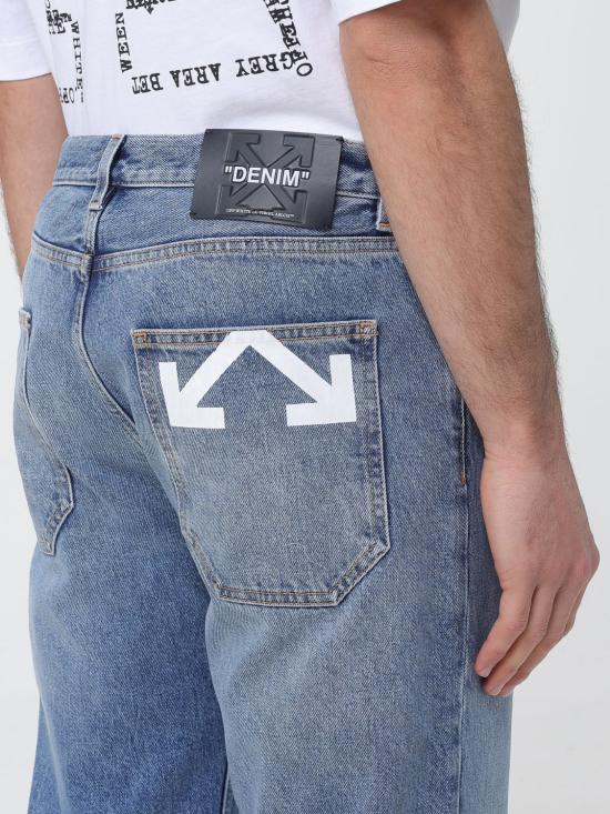 26SS 오프화이트 데님 팬츠 44XYA18JS26D002 240 Denim - OFF WHITE