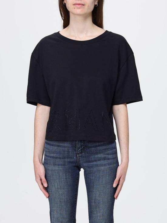 26SS 알마니 반팔 티셔츠 XW001709AF17172 UC001 Black