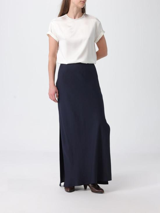 26SS 브루넬로 쿠치넬리 스커트 MH126G3396 C4224 Blue - BRUNELLO CUCINELLI