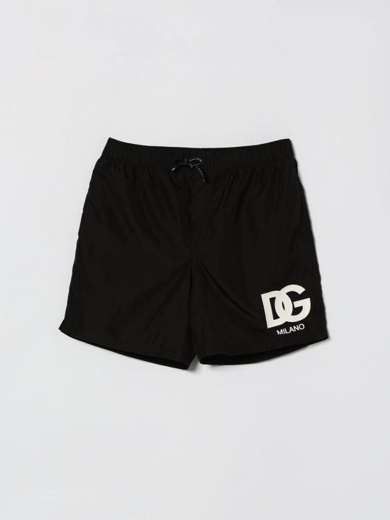 26SS [키즈] 돌체앤가바나 스윔팬츠 L4J818ON01H N0000 Black