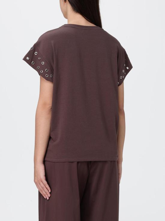 26SS 리우조 반팔 티셔츠 TA6251JS003 91015 Mud - LIU JO