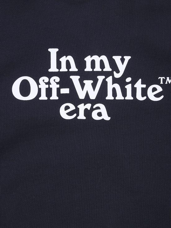 26SS [키즈] 오프화이트 풀오버 44BBA001S26F006 001 Black - OFF WHITE