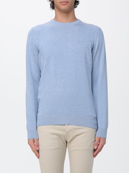 26SS 바버 스웨터 MKN0932 BL14 Blue 1